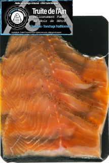 Truite de l'Ain Fumée
