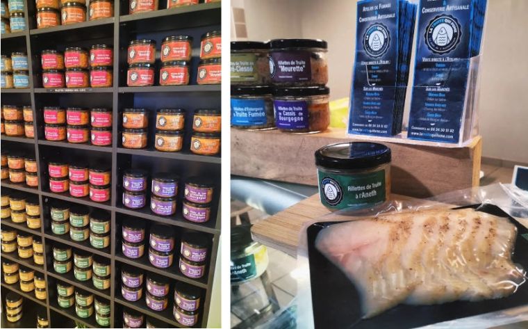 Atelier de fabrication de truites fumées et rillettes artisanales